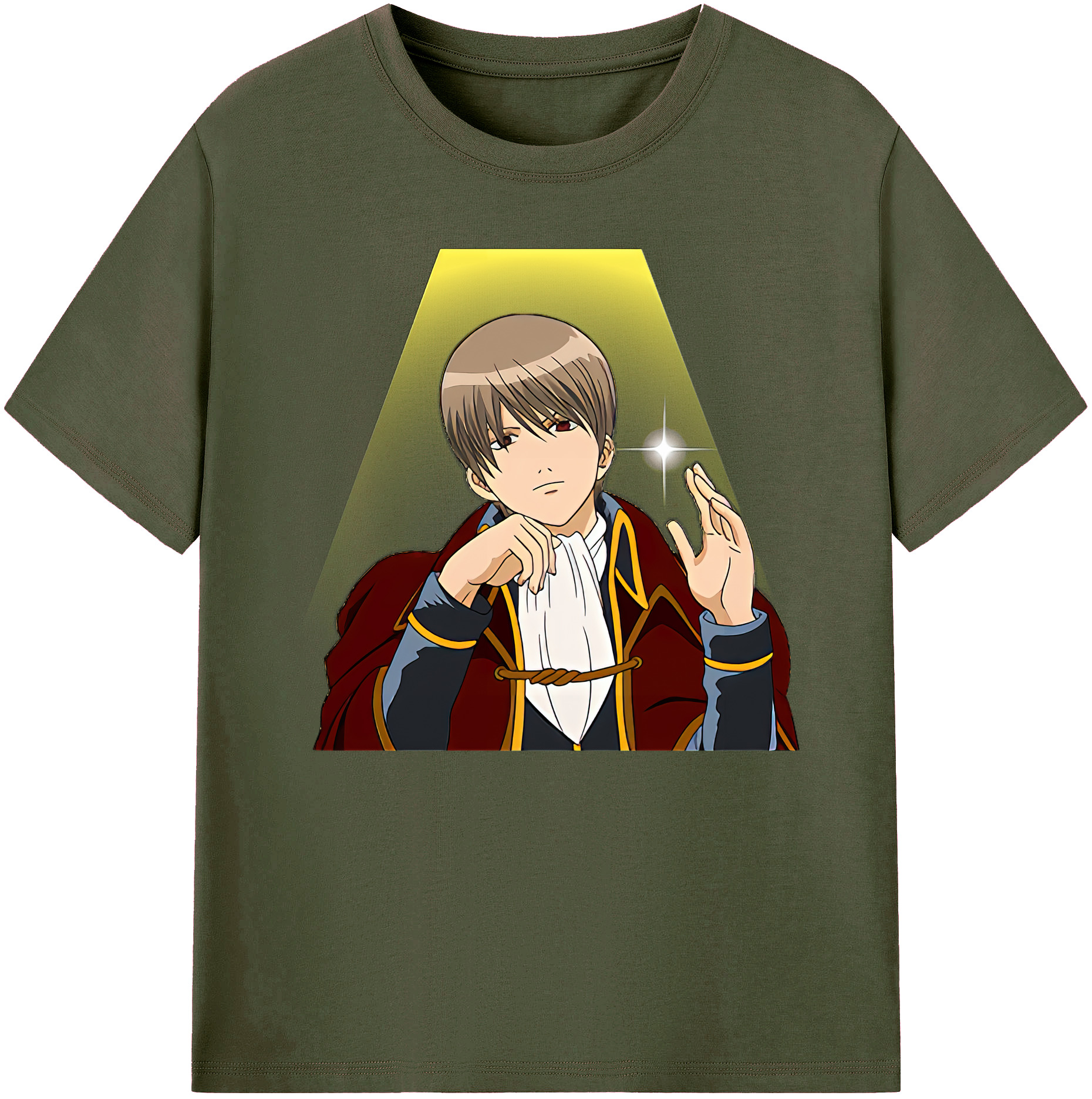 （画像用） ぎんたま 坂田銀時（さかたぎんとき） 神楽 志村新八（しむら しんぱち） GINTAMA Sakata Gintoki Kagura Shimura Shinpachi 綿100％ メンズ半袖Tシャツ｜肌触りやわらか＆通気性